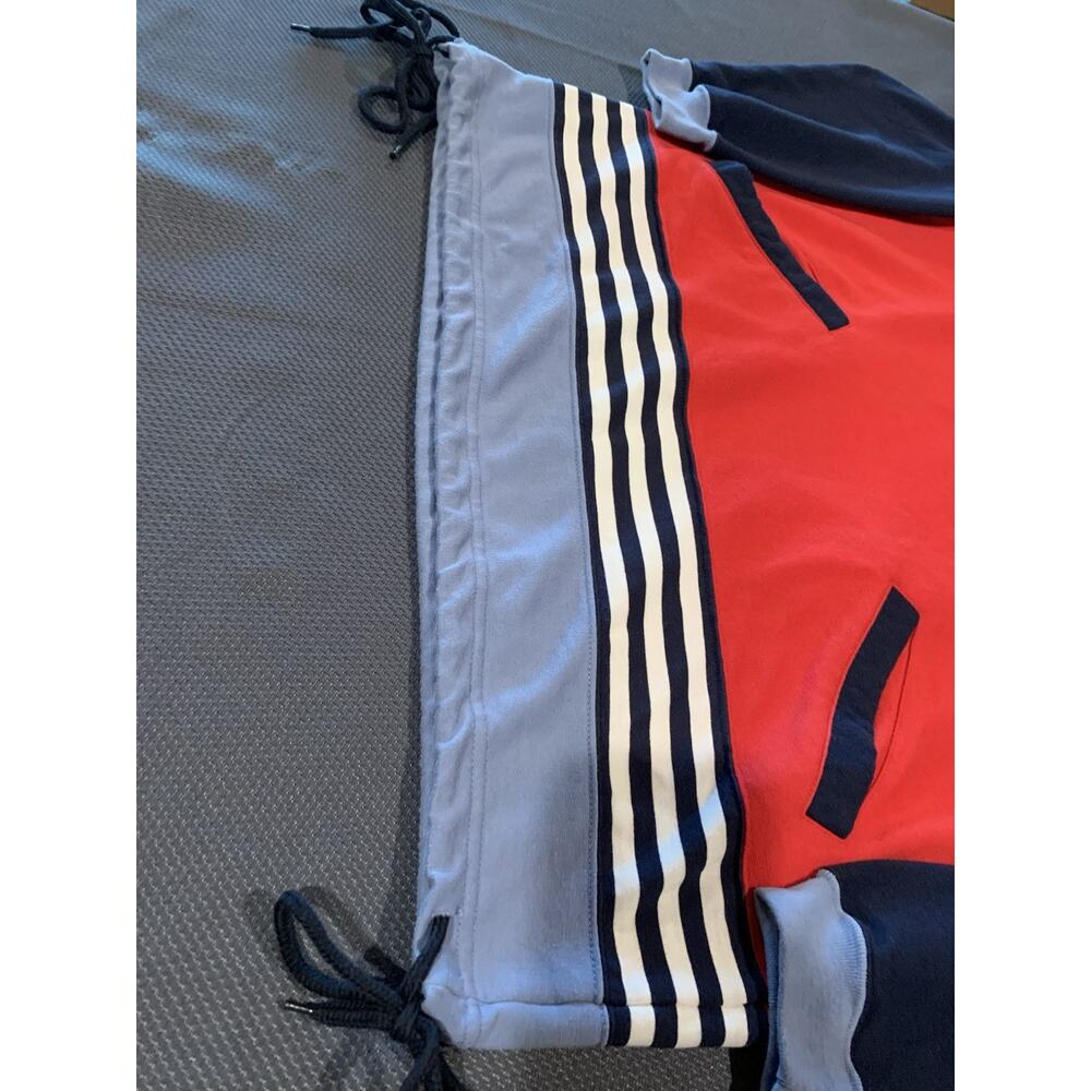 Vintage 90s Gina Peters “Crazy Yacht” Color Block Pullover Womens Oversized M - Picture 5 of 9